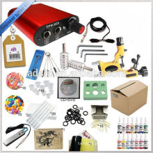 Nova alta qualidade Tattoo Machine kit equipamentos poder agulhas conjunto aperto completo